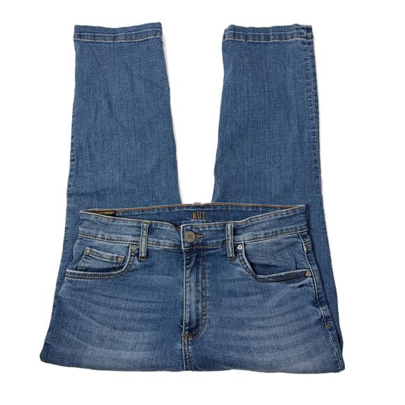 Kut from the Kloth High Rise Crop Straight Leg Jeans size 6 - Picture 5 of 9